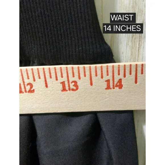 NWT Commense Black Ribbed Racerback Tank Maxi Dress W/Pockets Size Large - Picture 6 of 8